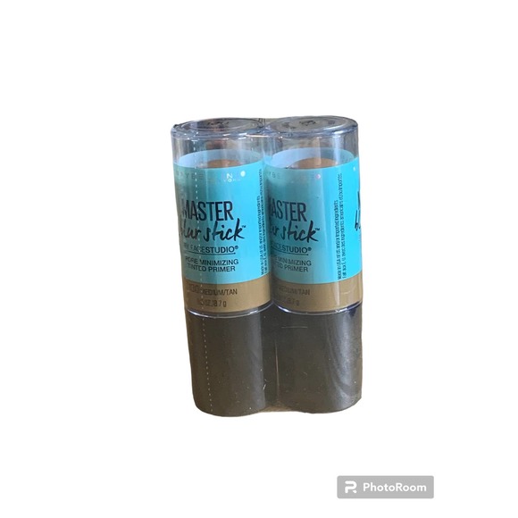 Set of 2 Maybelline Master Blur Stick, Pore Minimizing Tinted Primer, 130 Med - Picture 1 of 3